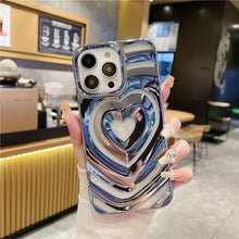 Cargar imagen en el visor de la galería, Covers para Iphone 13 Pro Max Chapada con corazones de amor con huecos para Mujer
