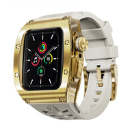 Set de lujo acero inoxidable para Apple watch 44/45MM