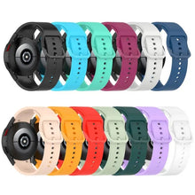 Cargar imagen en el visor de la galería, Correa de reloj Universal para Samsung Galaxy Watch 4 y 5 , Classic, pulsera deportiva resistente al agua de 40/44mm, correa de reloj de repuesto colorida
