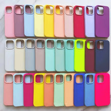 Cargar imagen en el visor de la galería, Covers de Silicona para iPhone 14 en varios colores
