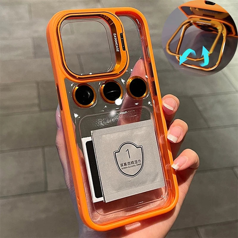 Cover + Protectores de cámara todo incluído para iPhone 12 y 12 Pro