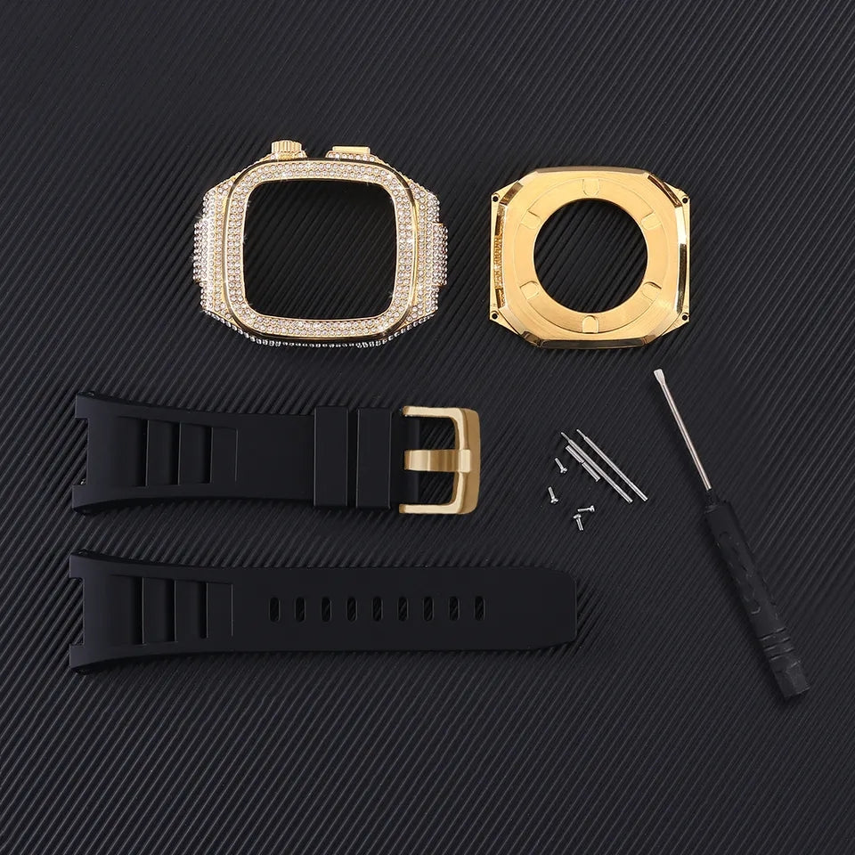 Case de Lujo para Apple watch y Smart Wath 44 o 45MM