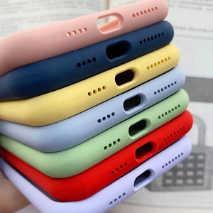 Covers de Silicona para iPhone 14 en varios colores