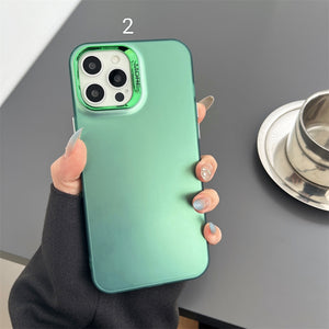 Cover duro doble color para iPhone para iPhone 12 y 12 Pro