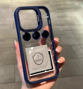 Cover + Protectores de cámara todo incluído para iPhone 12 y 12 Pro