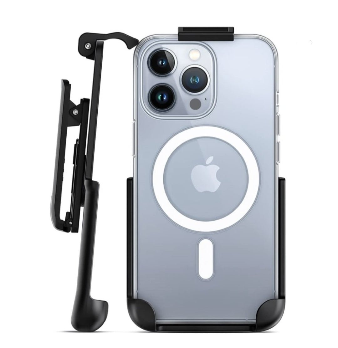 #"Funda transparente con clip para cinturón Magsafe para iPhone 12 Pro Max ".product_name# - Christian Cover