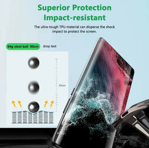 Protector de pantalla iPhone Hydrogel Mate anti huellas Privacidad o Transparente