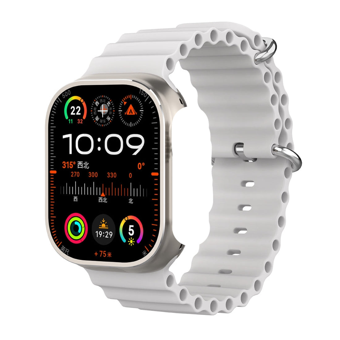 Reloj inteligente estilo Ultra 49M Compatible con iPhone y Android