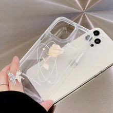 Cargar imagen en el visor de la galería, 2 en 1 Acrílico Cover para iPhone con diseño de flor 13
