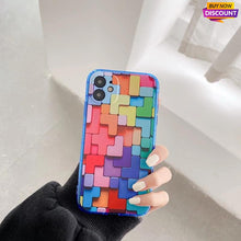 Cargar imagen en el visor de la galería, Funda de Protección colores vivos tetris 11 Pro Max
