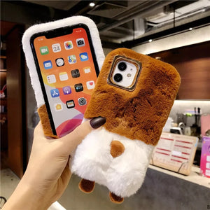 Cover de Perrito 3D Acogedor para iPhone 12 Pro Max