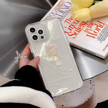 Cargar imagen en el visor de la galería, 2 en 1 Acrílico Cover para iPhone con diseño de flor 13
