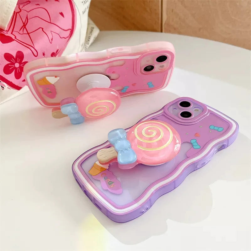 Cover con Soporte incluído Candy para iPhone 11 Pro Max