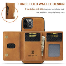 Cargar imagen en el visor de la galería, Case + Wallet para iPhone magnético 14-13
