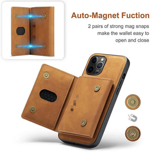 Case + Wallet para iPhone magnético 14-13