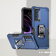 Case con anillo magnético para Moto Edge Plus 2022 Color Azul