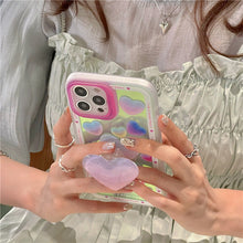 Cargar imagen en el visor de la galería, Cover protector para iPhone incluído el soporte de corazón 13 PRO
