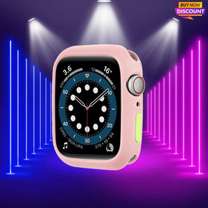 Case para Apple watch y Smartwatch Series 9,8 7 6 SE 5 4 3 2 1,