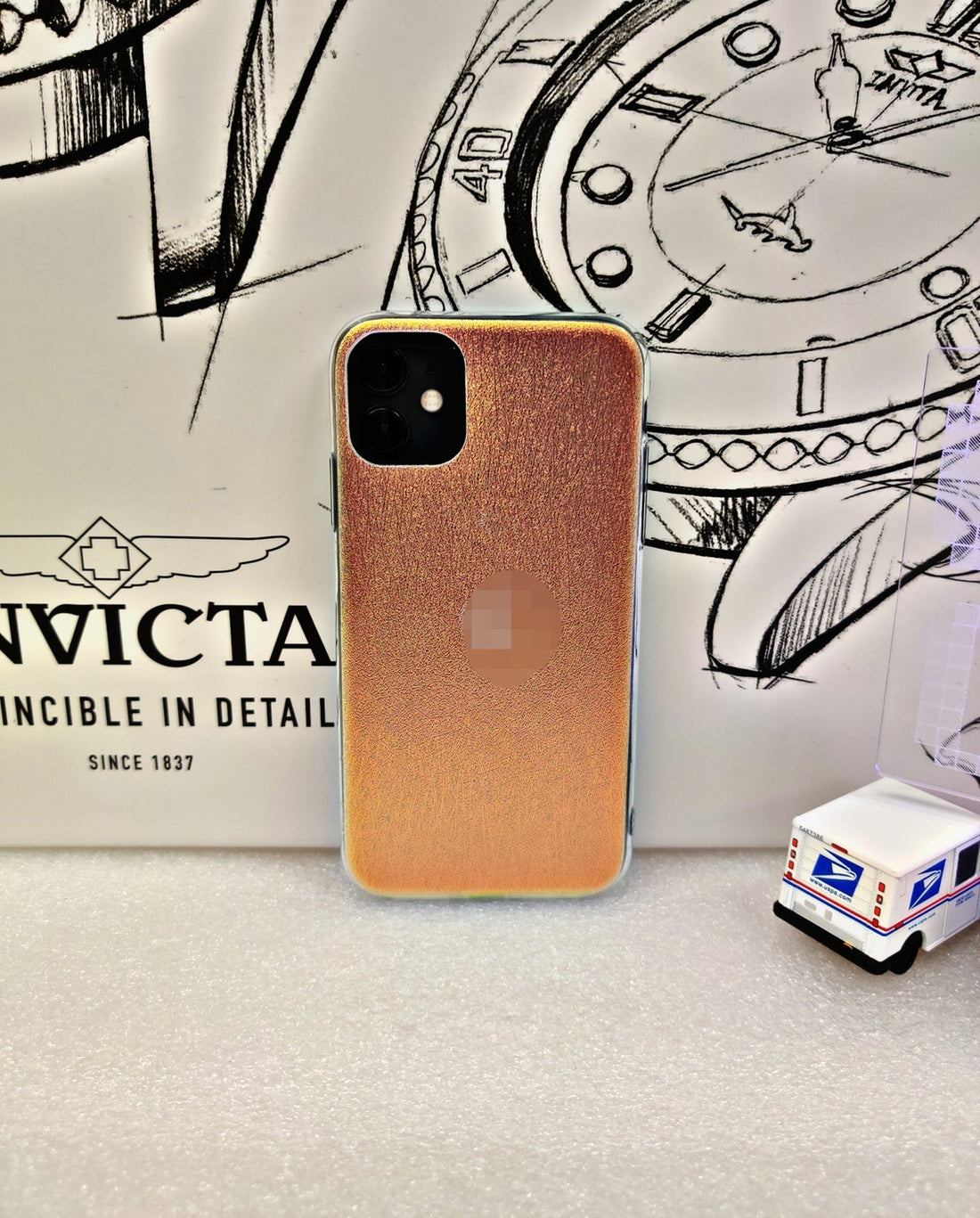 Cover tornasol para iPhone TPU 11