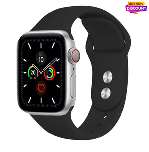 Correas deportivas de silicona watch y Smartwatch Series 9 8,7 6 SE 5 4 3 2 1, Ultra 49MM