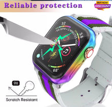 Cargar imagen en el visor de la galería, Funda de  protección Multicolor de TPU para watch y Smartwatch Series 9,8 7 6 SE 5 4 3 2 1
