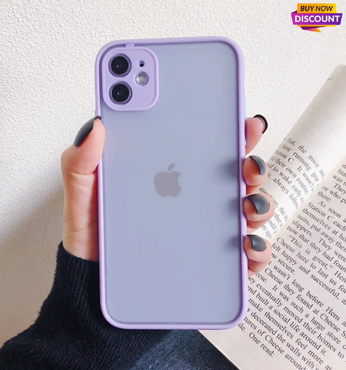 Nuevos Colores Case de protección para el lente de la Cámara de la caja del teléfono para iPhone de TPU suave a prueba de golpes contraportada