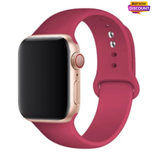 Cargar imagen en el visor de la galería, Correas deportivas de silicona watch y Smartwatch Series 9 8,7 6 SE 5 4 3 2 1, Ultra 49MM
