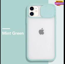 Cargar imagen en el visor de la galería, Funda de teléfono con protección de lente de cámara para iPhone 12,12 Pro, 12 mini y 12 pro Max, suave
