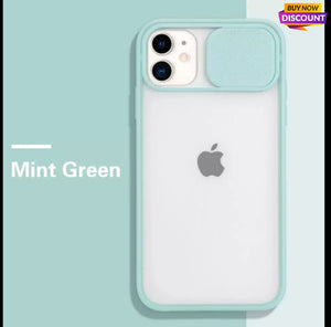 Funda de teléfono con protección de lente de cámara para iPhone 12,12 Pro, 12 mini y 12 pro Max, suave