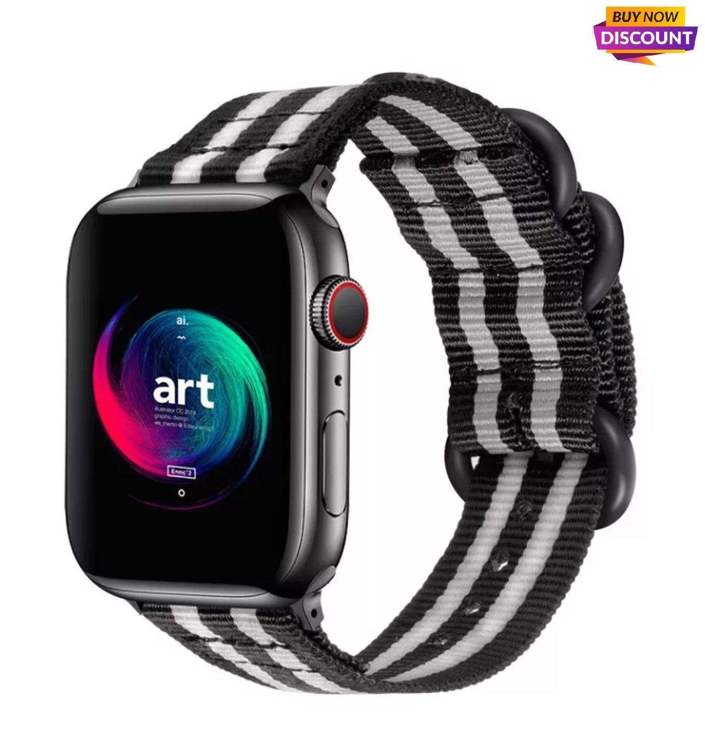 Correa nylon apple discount watch