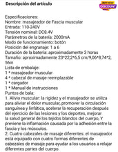 Cargar imagen en el visor de la galería, Pistola de masaje muscular eléctrico, pantalla LCD masajeador de Fascia muscular profunda, terapia de tejido, alivio del dolor muscular, moldeador corporal
