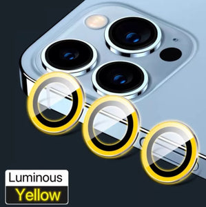 Protectores de cámara luminoso para iPhone